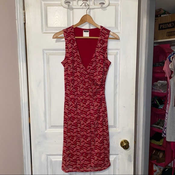 Le Chateau Vintage Pattern Dress - Picture 7 of 8